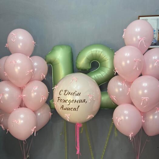 Шары с бантиками