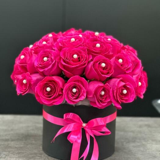 Цветы в коробке