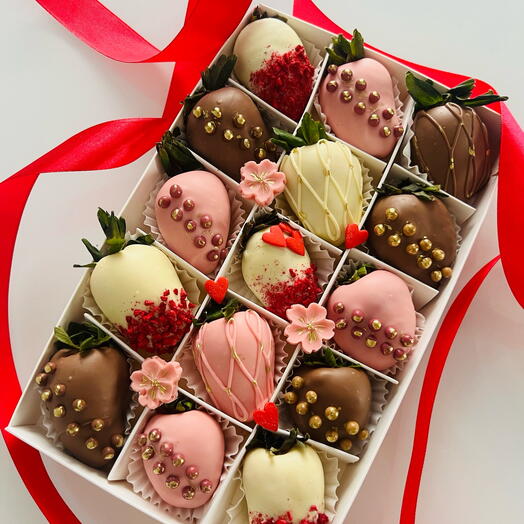Клубника в шоколаде 15 шт