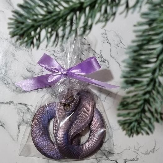 Шоколадка ручной работы "Змея"🐍