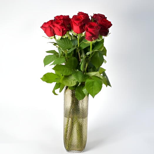 10 Red Roses