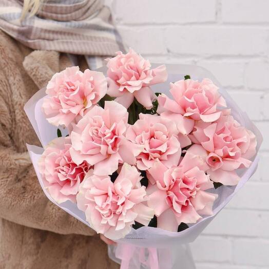 Букет из французской розы 9 шт. 🩷