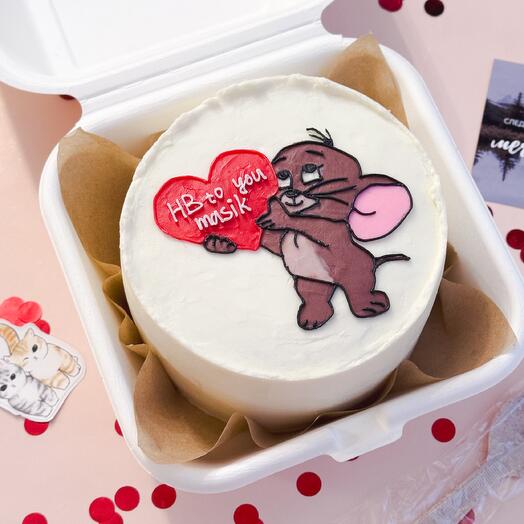 Бенто-торт  «Джерри» с Днём Рождения