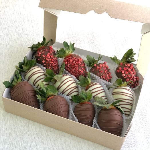 Клубника в бельгийском шоколаде «Классика»