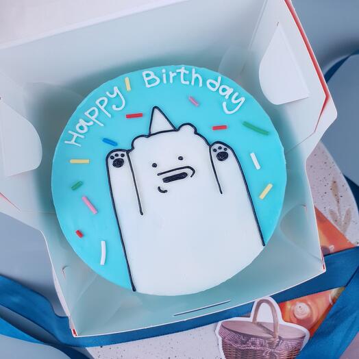 Бенто-торт "Happy birthday"