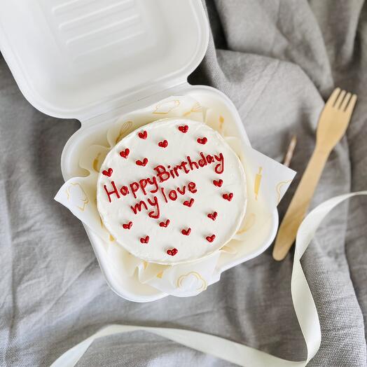 Бенто-торт happy birthday my love