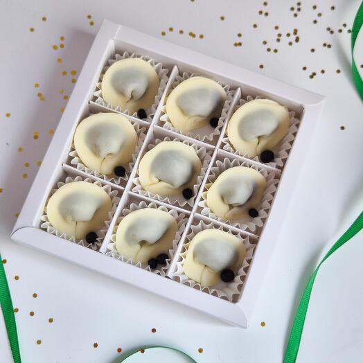 Шокодные пельмени 9 шт