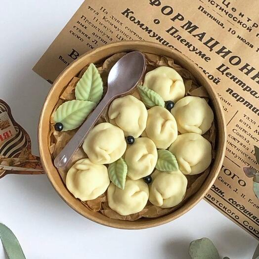 Шоколадные пельмени подарок папе на день отца