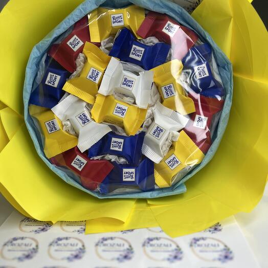 Букет из шоколада Ritter Sport