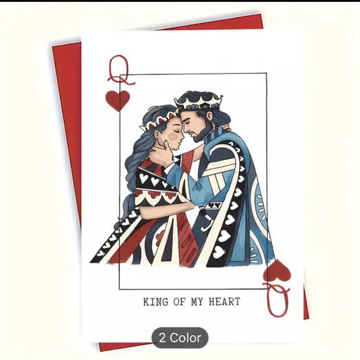 King of my Heart Postcard