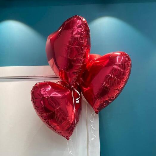 Набор шаров сердце