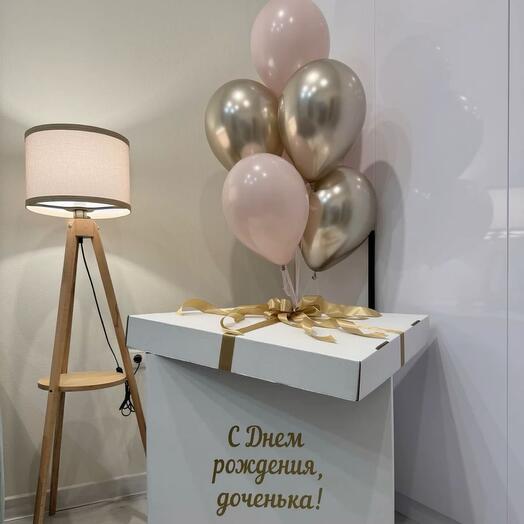 Шары с коробкой