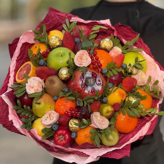 Фруктовый с цветами