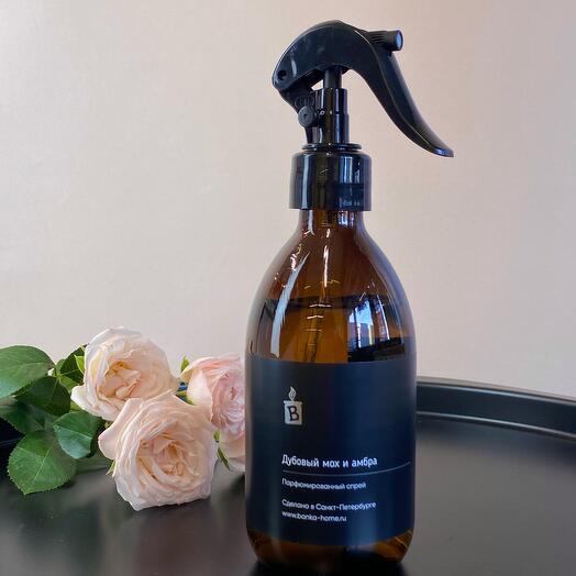 Парфюмированный спрей «Дубовый мох и амбра»