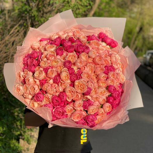 Букет "Sunset Symphony"