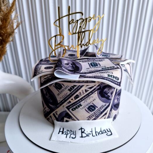 Торт Доллары/Баксы / Деньги  от 1,5кг