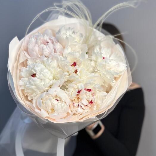 Нежнейшие белые пионы🥰