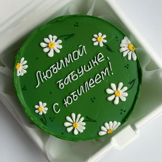 Бенто торт бабушке с юбилеем
