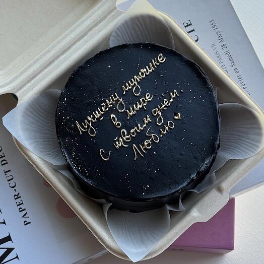 Bento cake as a gift for a beloved man / husband / boyfriend 🖤