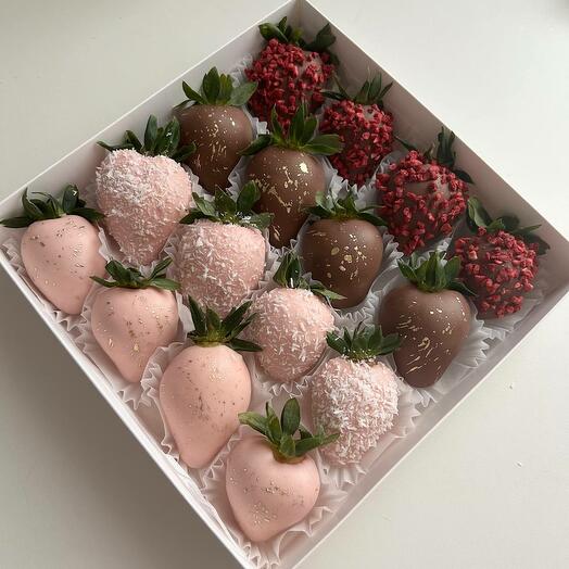 Клубника в шоколаде 16 штук