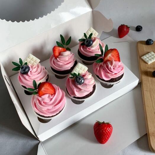 Cupcakes 6 pcs