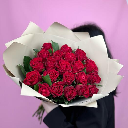 Bouquet of 21 red roses