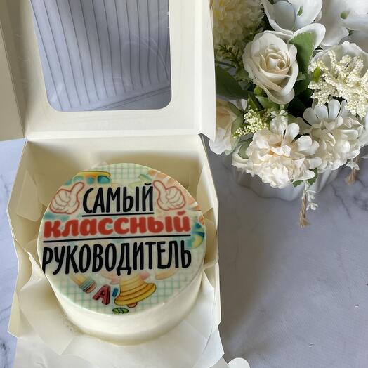 Бенто торт классному руководителю