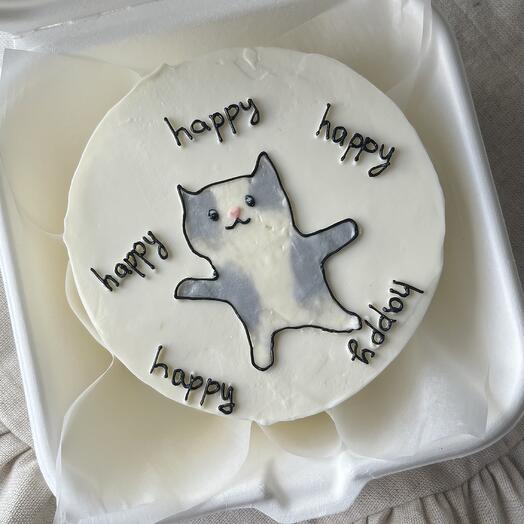 Бенто торт «happy happy»