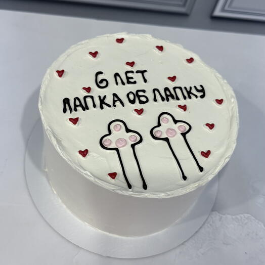 Торт Бенто Макси Лапка об Лапку