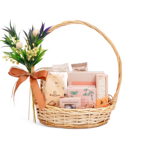 Корзина чайно-кофейная «Роскошь вкуса» Кантата