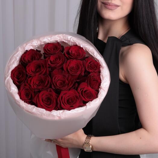 Ramo de 15 rosas ecuatorianas