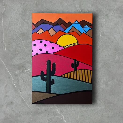 Картина «Яркая пустыня»