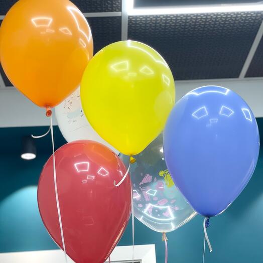 Набор ярких шаров, 7 шт