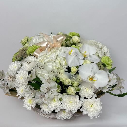 Корзина с цветами