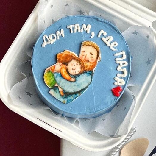 Бенто торт дом там , где папа