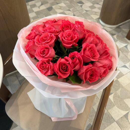 Букет из 25 французских роз