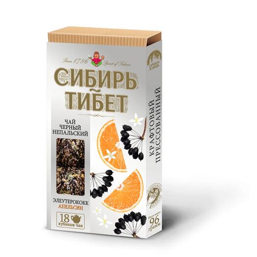 Сибирь Тибет Чай черный непальский (элеутерококк, апельсин)