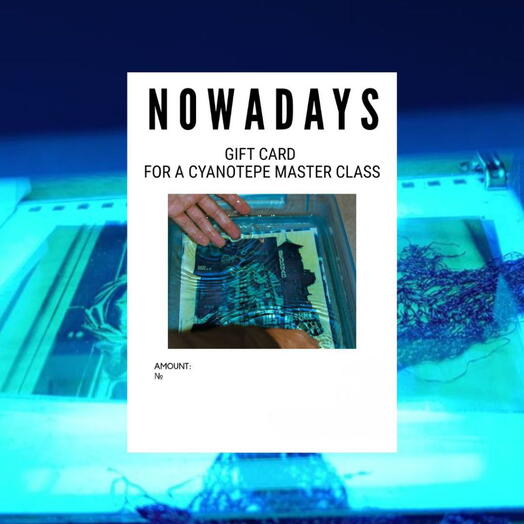 Cyanotype Workshop Gift Card