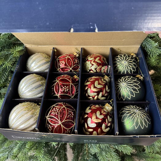 Набор ёлочных игрушек