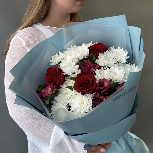 Букет с розами🌸