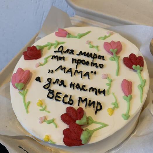 Бенто торт маме