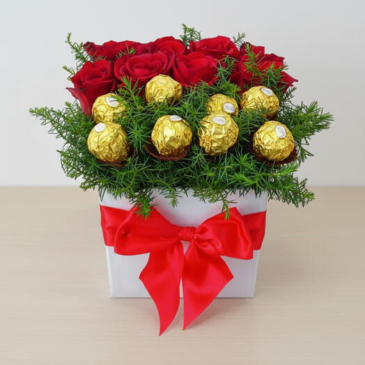 Box of Roses and Chocolates