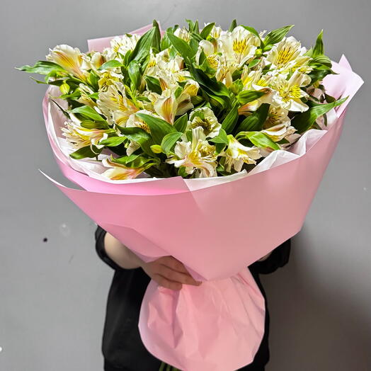 Нежная альстрамерия 19 шт