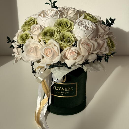 Kwiatowy Pralinek (kwiaty z mydła )