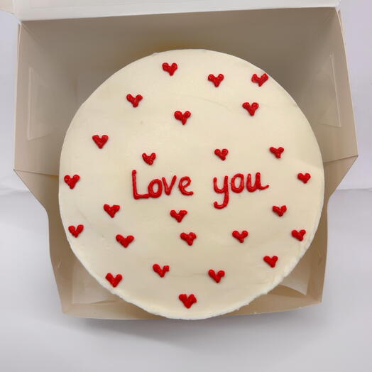 Бенто-торт «Love you»