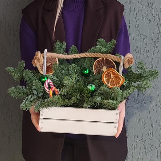 Композиция в ящике