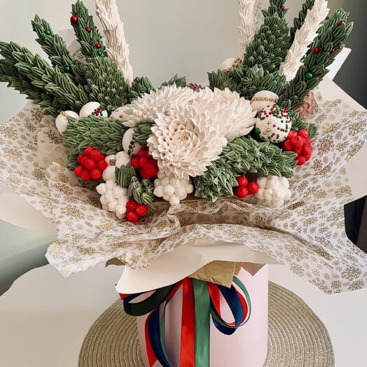 Зефирный букет «Новогодний»