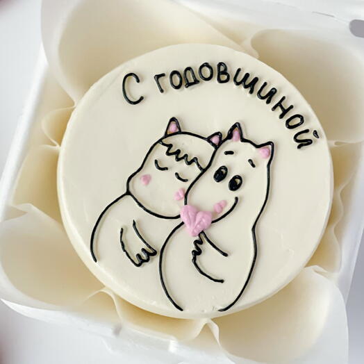 Бенто торт "С годовщиной"