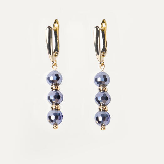 Серьги Ваниль Терагерц 14K (EAR1146)