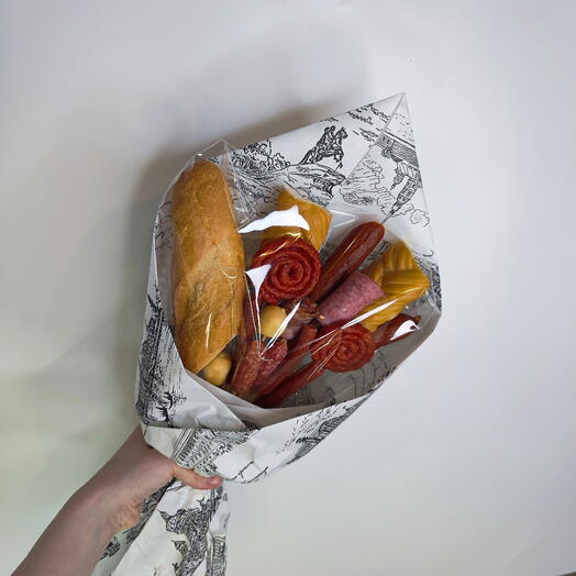 Колбасный букет. Из колбасы